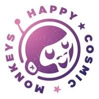 Logo de la troupe d’improvisation Happy Cosmic Monkeys