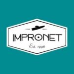 Logo de la troupe d’improvisation Impronet